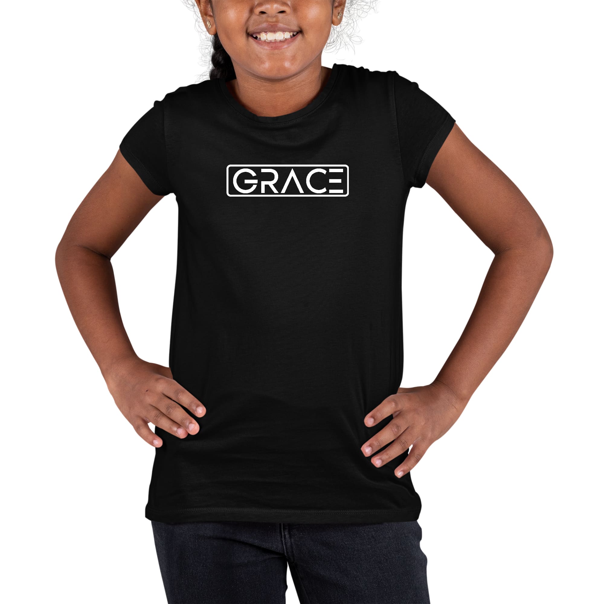 Youth Short Sleeve Graphic T-shirt - Grace