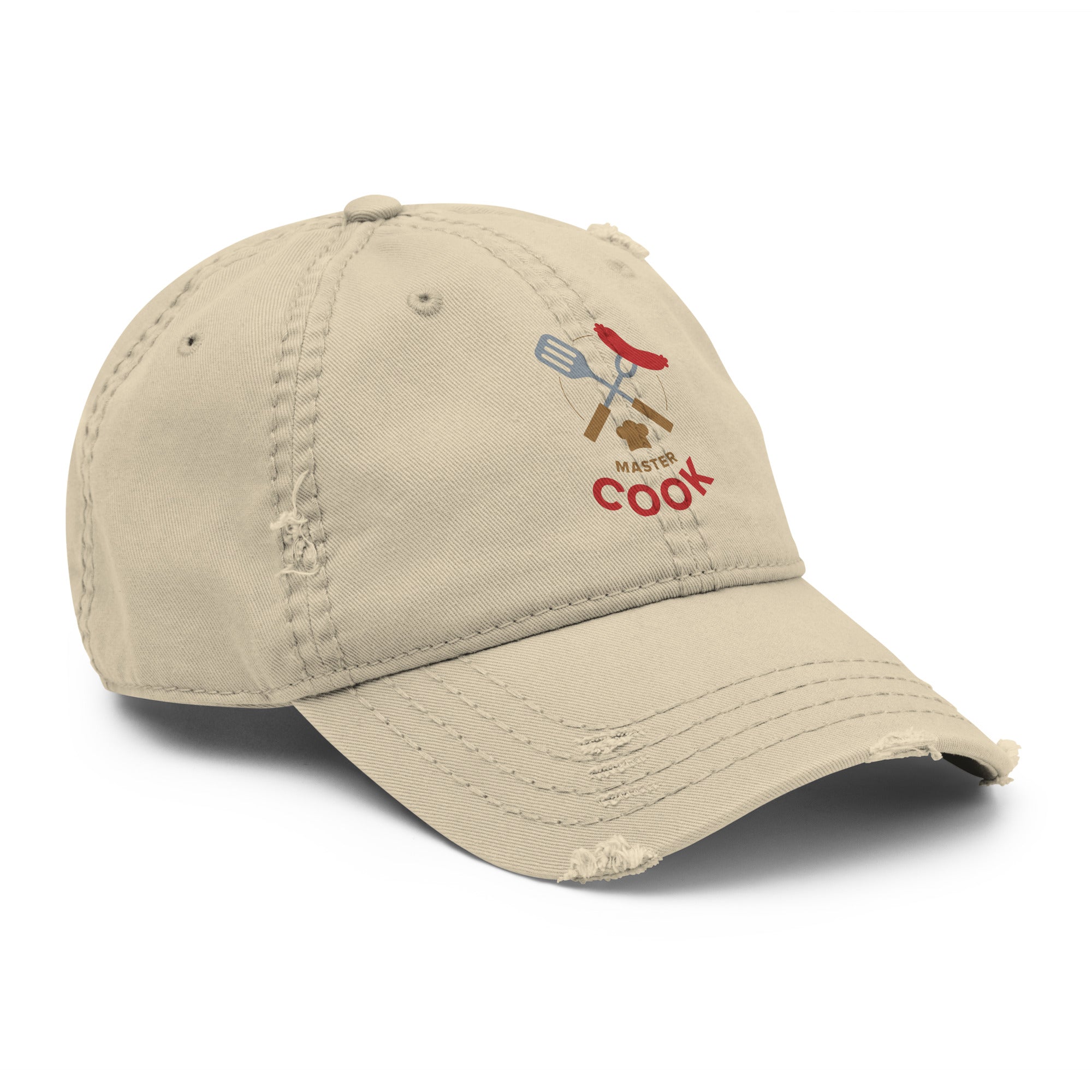 Distressed Dad Hat - Smile, Earn, Grow