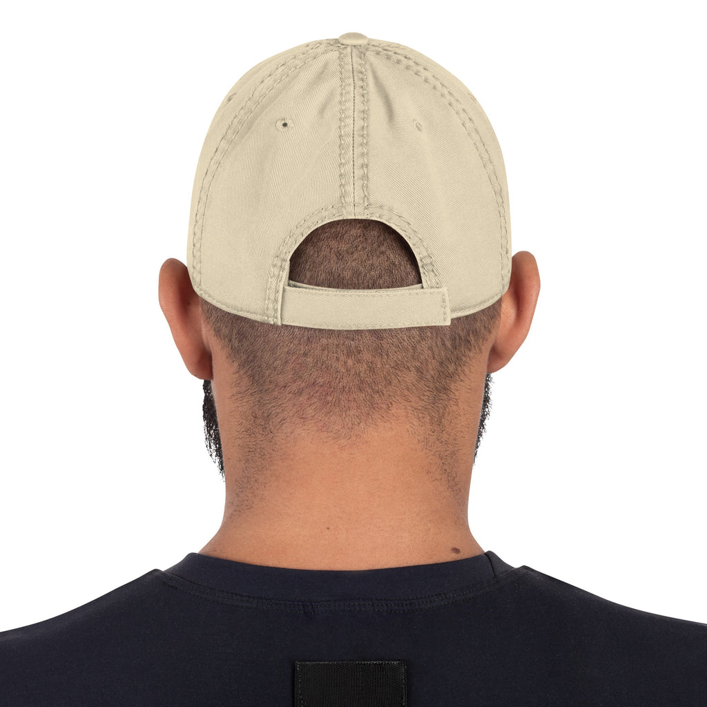 Distressed Dad Hat - Smile, Earn, Grow