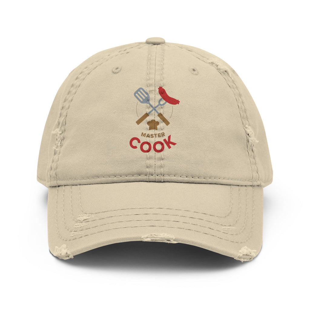 Distressed Dad Hat - Smile, Earn, Grow