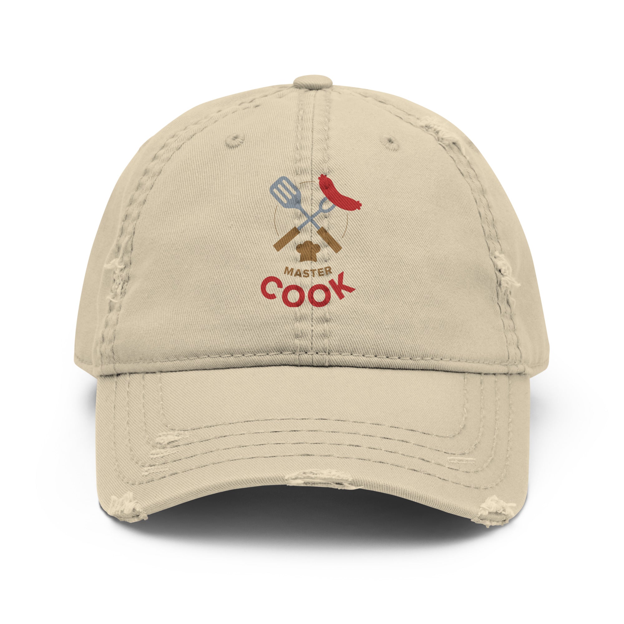 Distressed Dad Hat - Smile, Earn, Grow