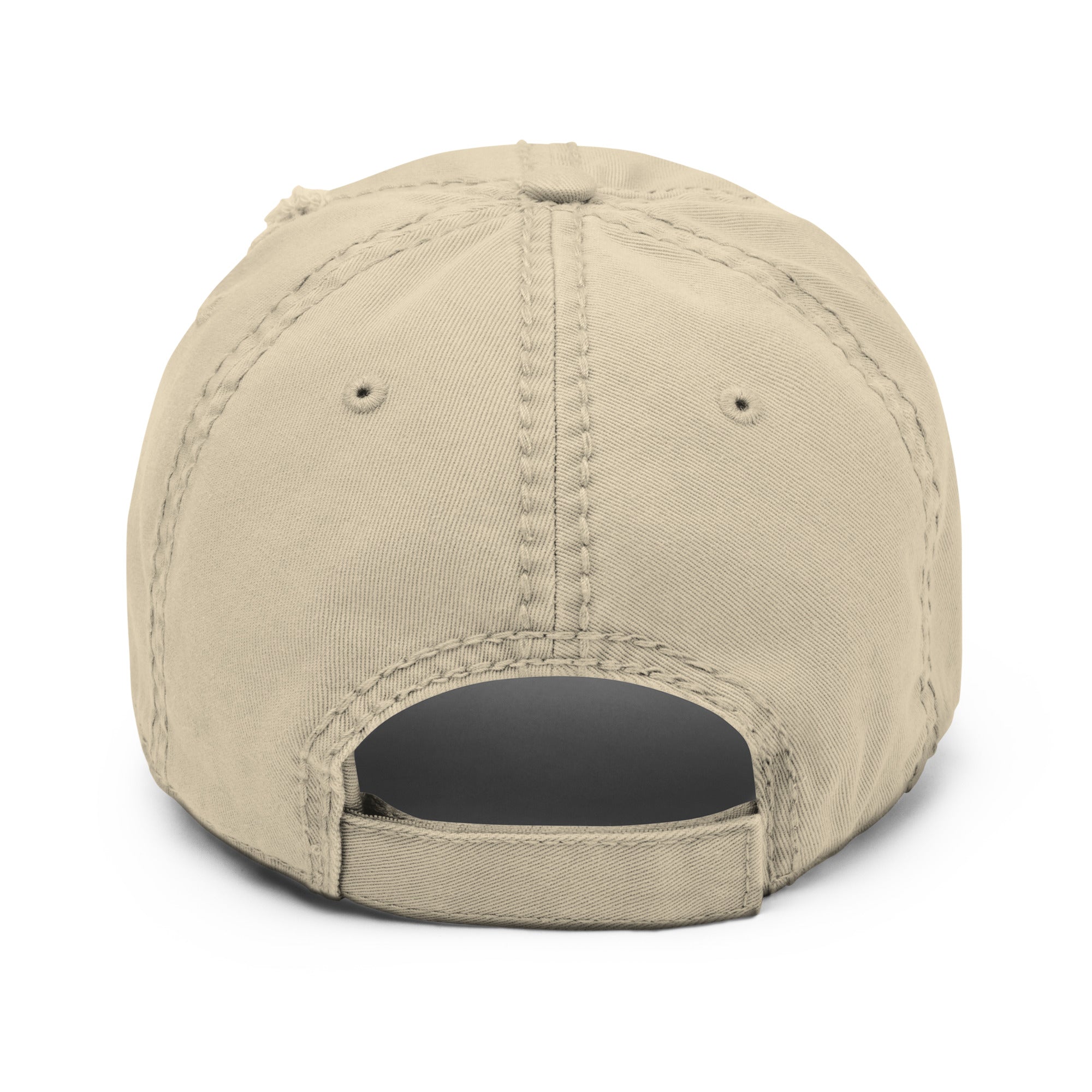 Distressed Dad Hat - Smile, Earn, Grow