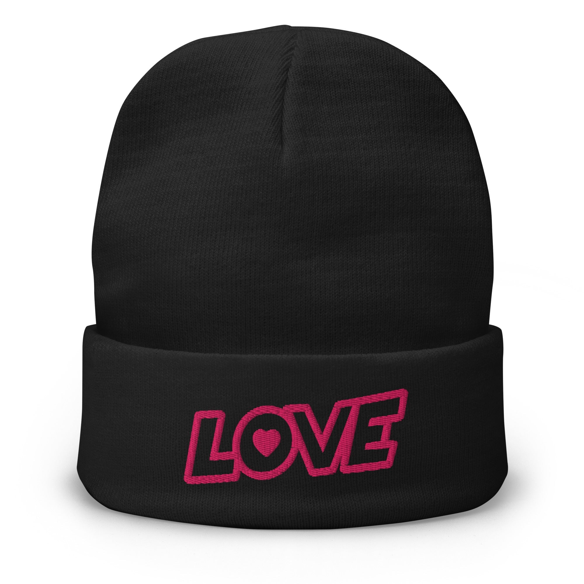 Embroidered Beanie - Smile, Earn, Grow