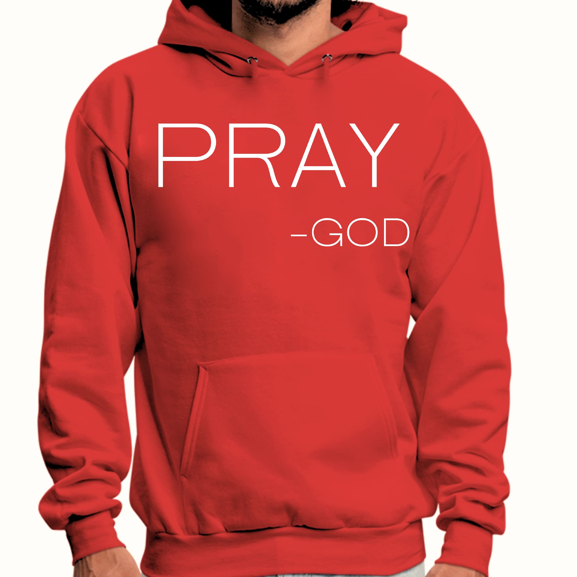 Mens Graphic Hoodie Say it Soul - Pray - god - Smile, Earn, Grow