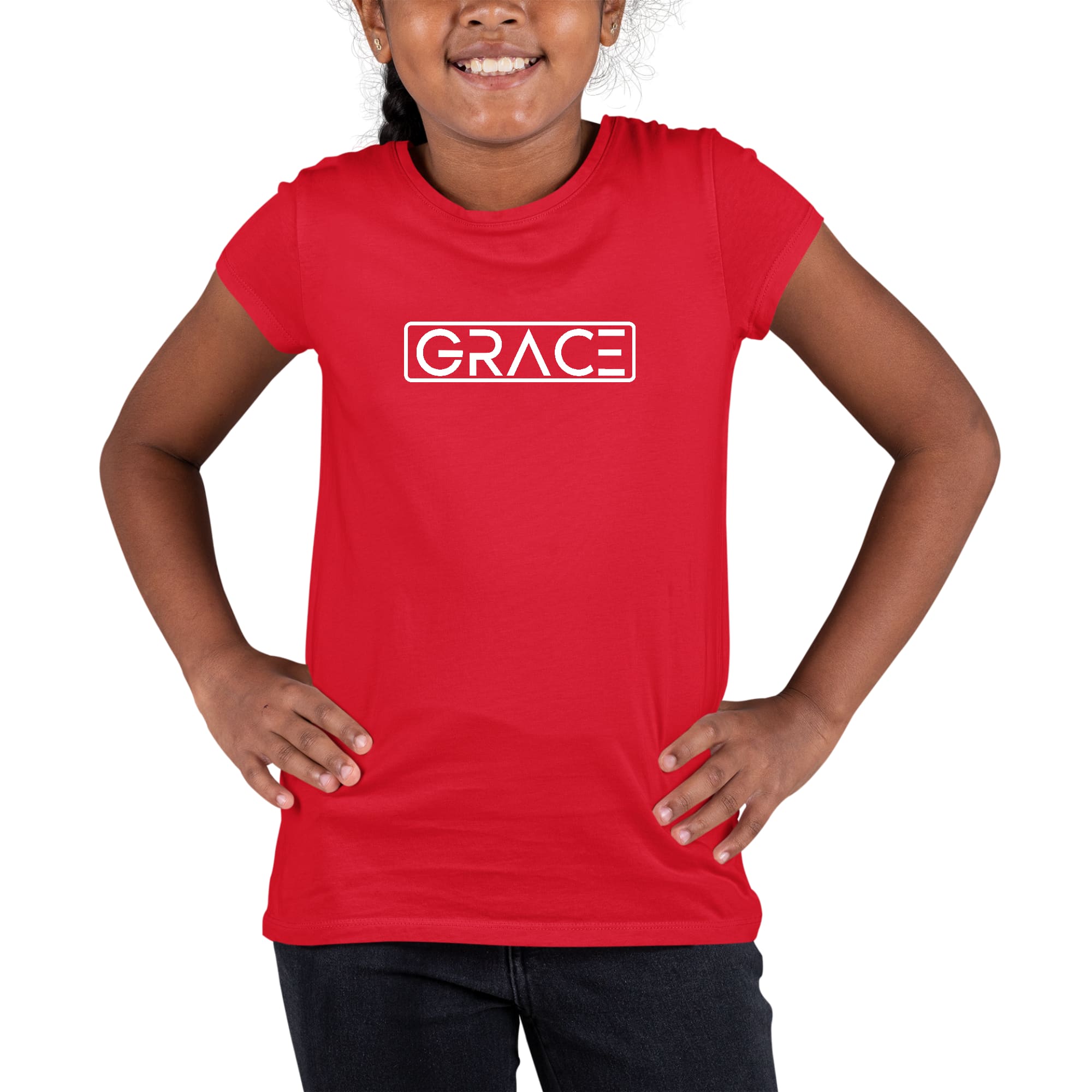 Youth Short Sleeve Graphic T-shirt - Grace